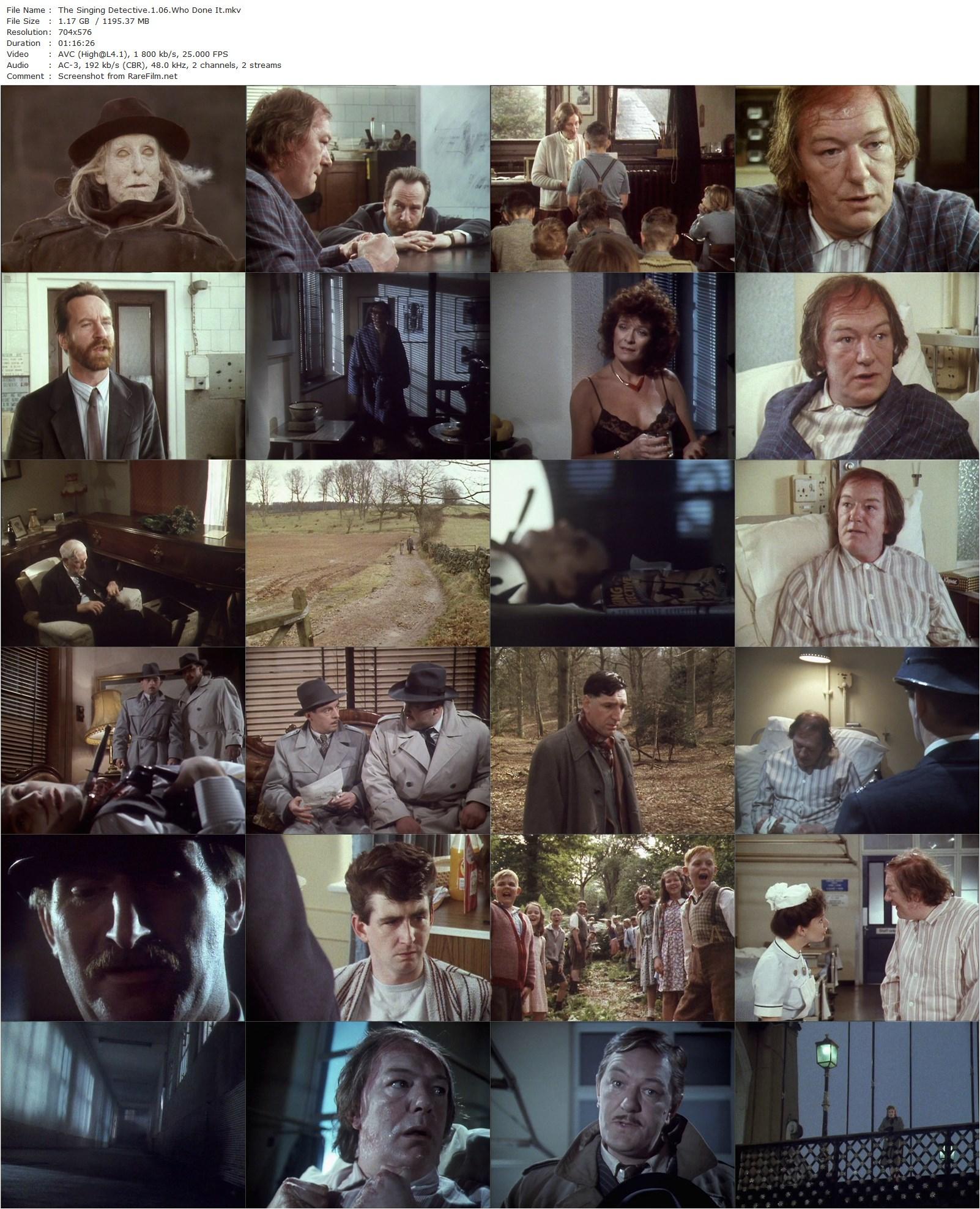 The Singing Detective (1986) Jon Amiel, Michael Gambon, Patrick Malahide, Joanne Whalley-poster