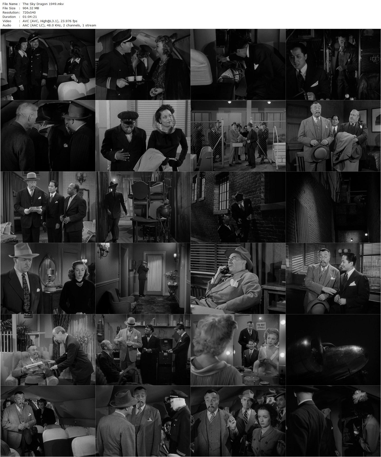 The Sky Dragon (1949) Lesley Selander, Roland Winters, Keye Luke, Mantan Moreland-poster