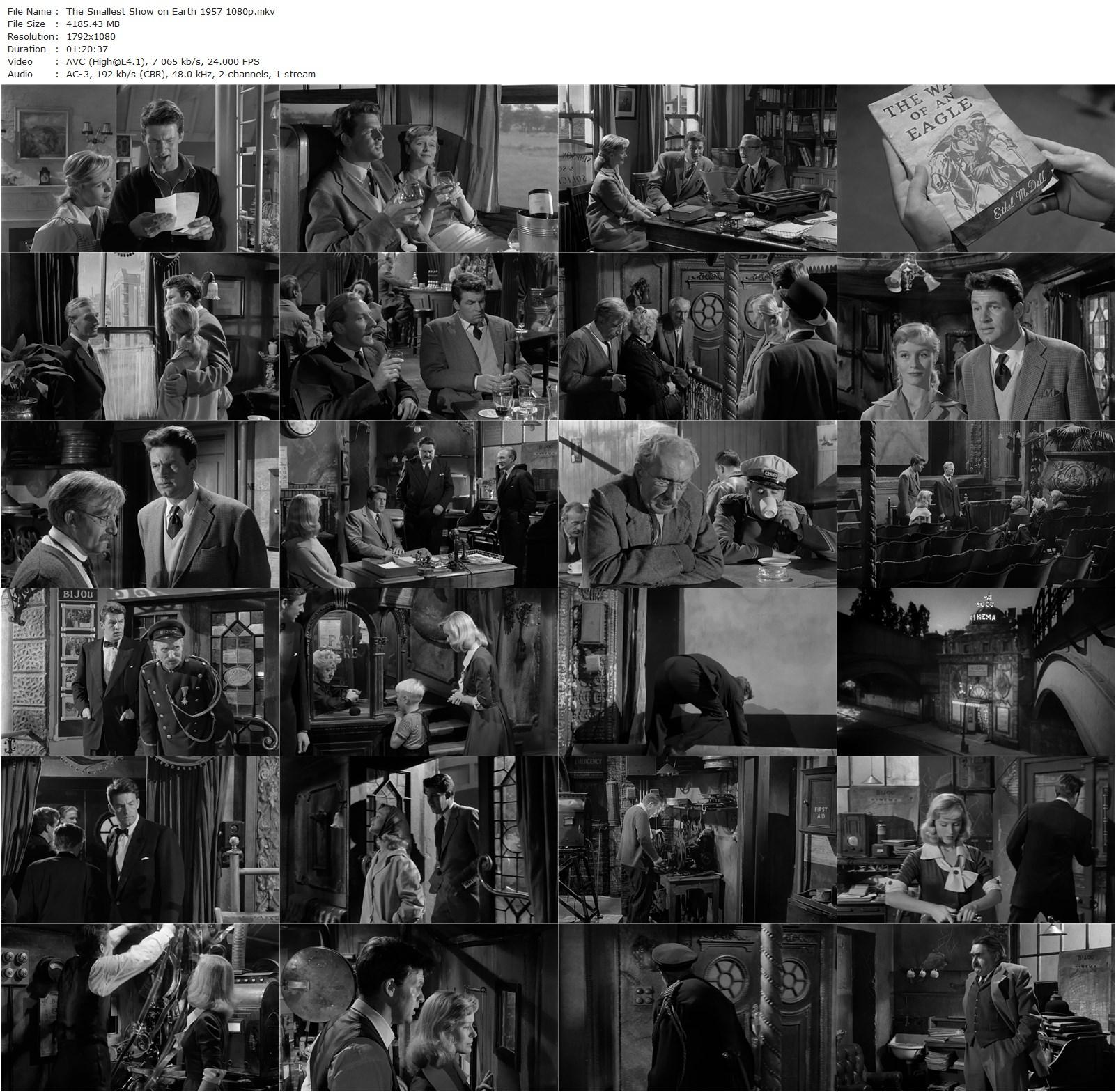 The Smallest Show on Earth (1957) Basil Dearden, Virginia McKenna, Bill Travers, Margaret Rutherford-poster