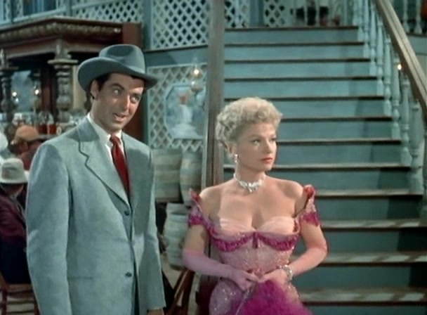 The Spoilers (1955) Jesse Hibbs, Anne Baxter, Jeff Chandler, Rory Calhoun, Western-poster