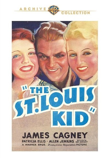 The St. Louis Kid (1934) Ray Enright, James Cagney, Patricia Ellis, Allen Jenkins