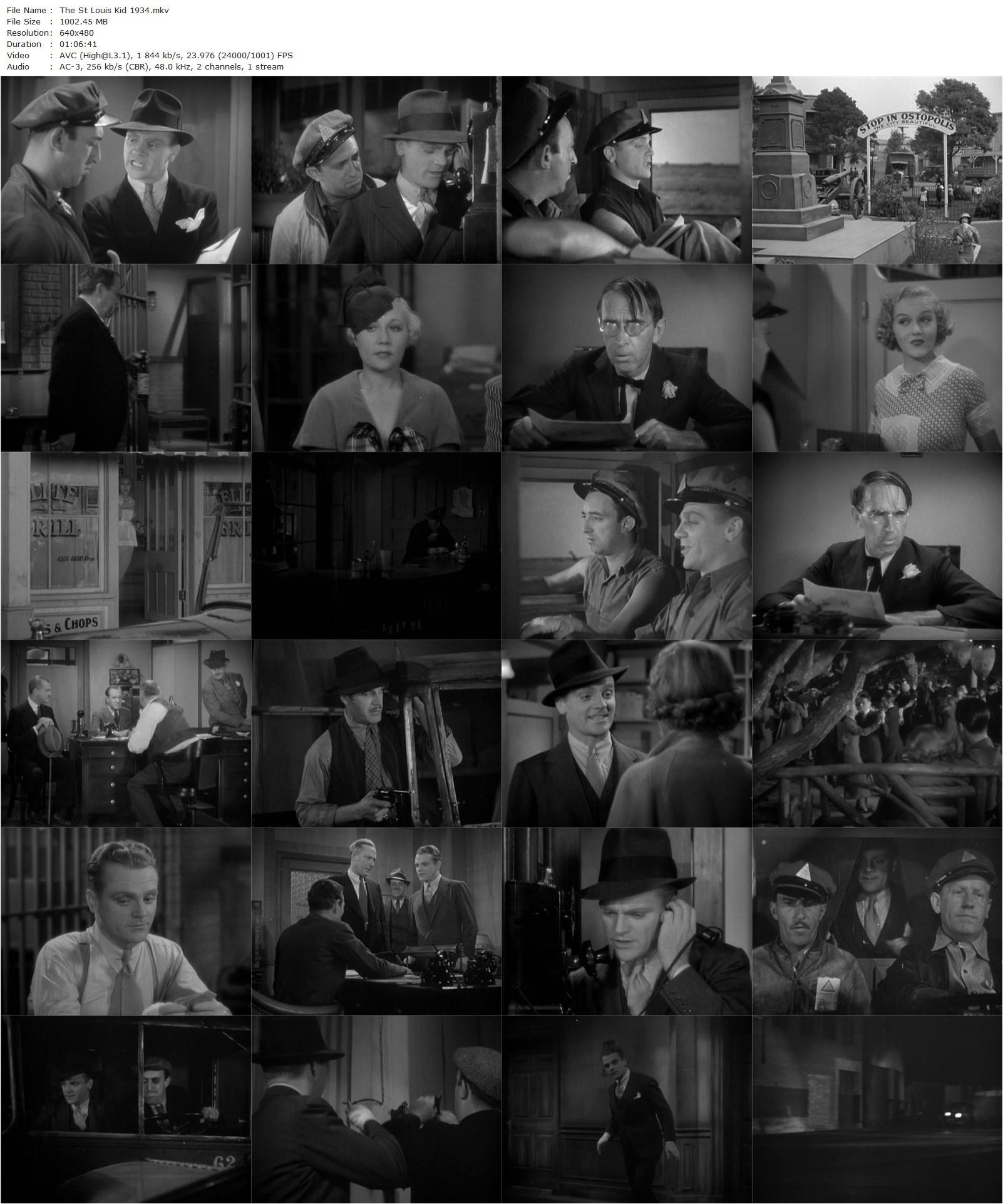 The St. Louis Kid (1934) Ray Enright, James Cagney, Patricia Ellis, Allen Jenkins-poster