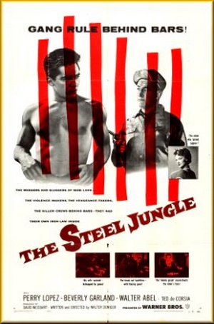 The Steel Jungle (1956) Walter Doniger, Perry Lopez, Beverly Garland, Walter Abel, Crime, Drama, Film-Noir