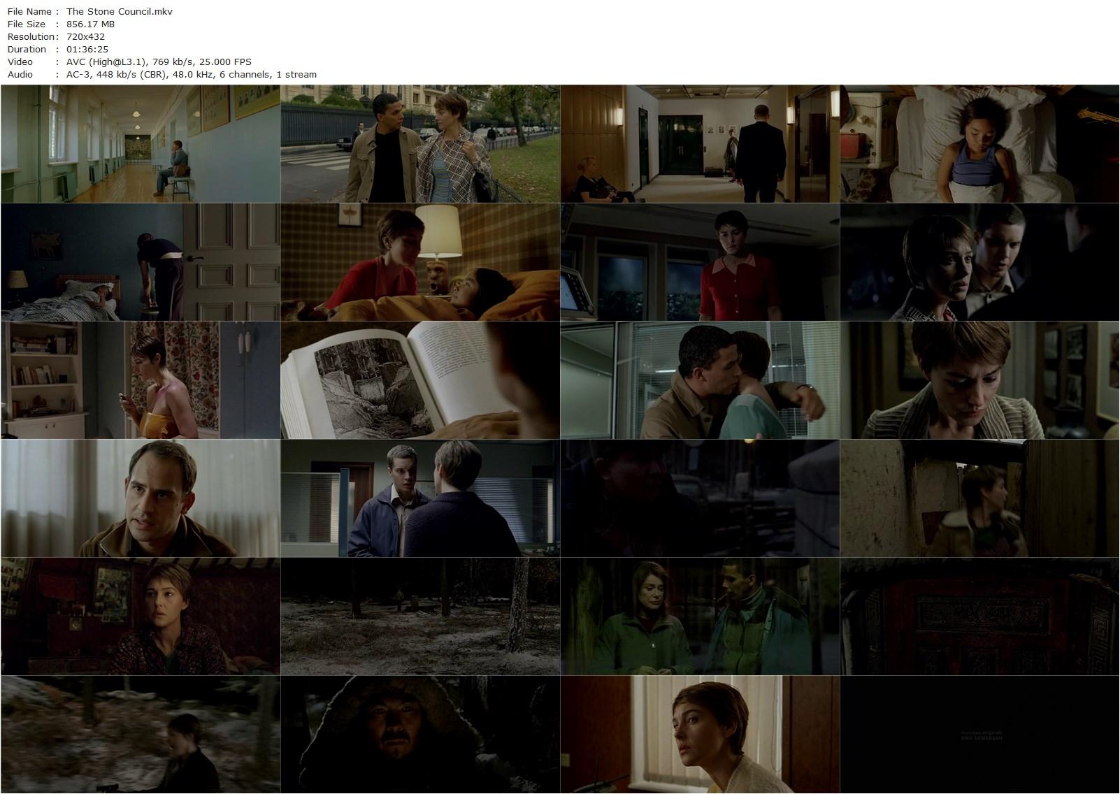 The Stone Council AKA Le concile de pierre (2006) Guillaume Nicloux, Monica Bellucci, Catherine Deneuve, Moritz Bleibtreu-poster