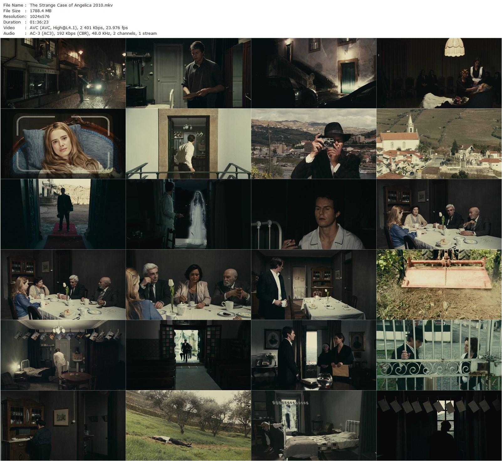 The Strange Case of Angelica AKA O Estranho Caso de Angélica (2010) Manoel de Oliveira, Pilar López de Ayala, Filipe Vargas, Ricardo Trêpa-poster