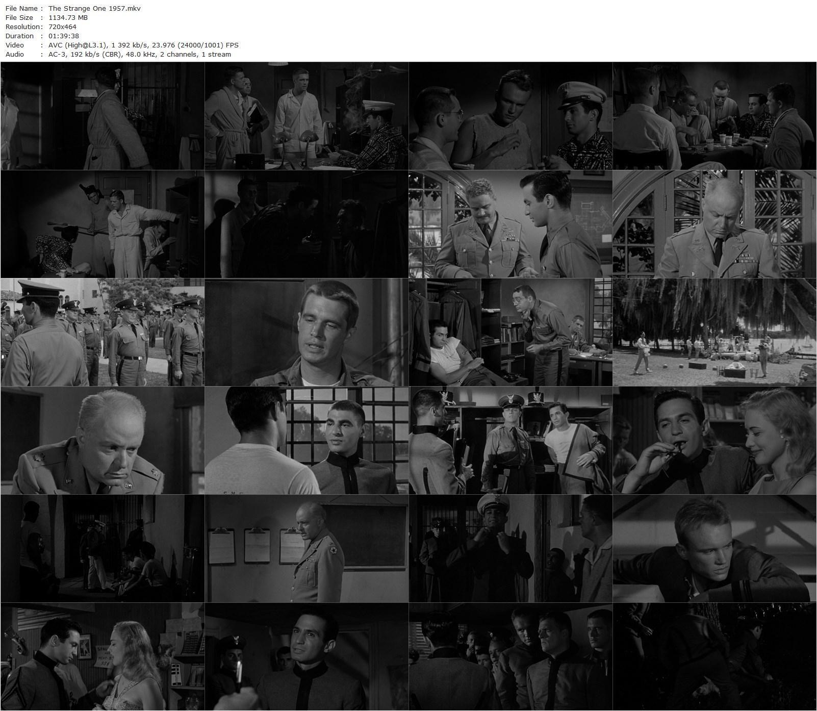 The Strange One (1957) Jack Garfein, Ben Gazzara, Pat Hingle, Peter Mark Richman-poster