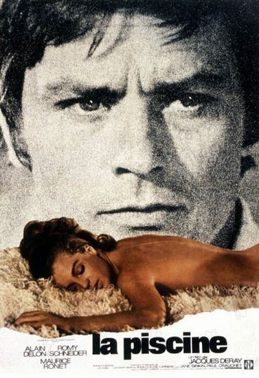 The Swimming Pool (1969) Jacques Deray, Alain Delon, Romy Schneider, Maurice Ronet