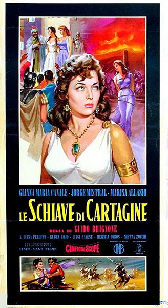 The Sword and the Cross / Le schiave di Cartagine (1956) Guido Brignone, Gianna Maria Canale, Jorge Mistral, Marisa Allasio