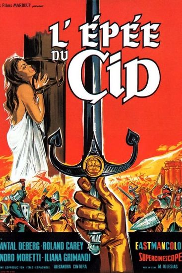 The Sword of El Cid AKA La spada del Cid (1962) Miguel Iglesias, Chantal Deberg, Roland Carey, Sandro Moretti