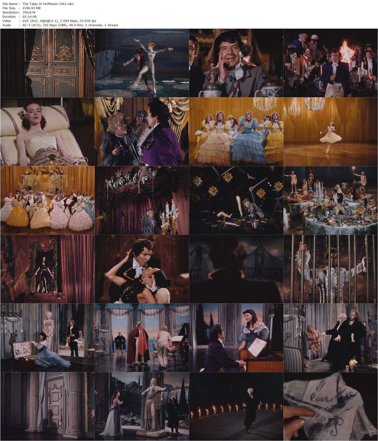 The Tales of Hoffmann (1951) Michael Powell, Emeric Pressburger, Moira Shearer, Robert Rounseville, Ludmilla Tchérina-poster