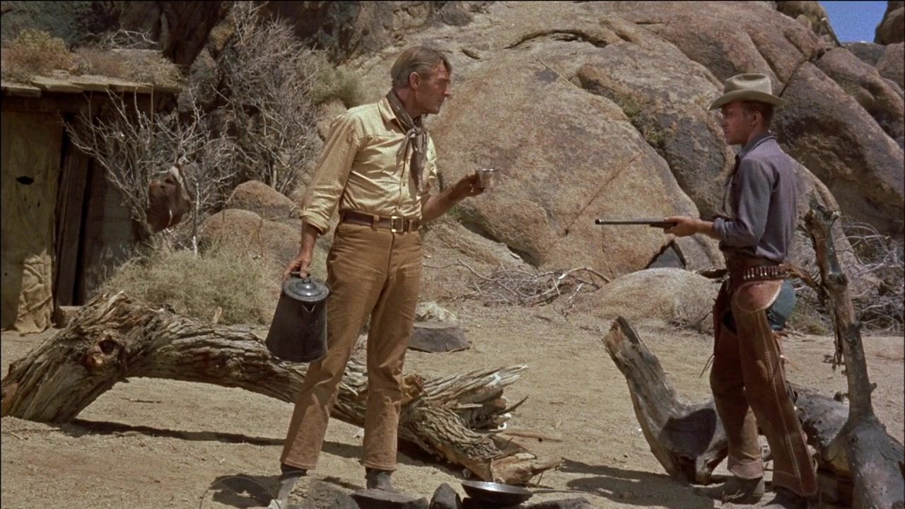 The Tall T (1957) Budd Boetticher, Randolph Scott, Richard Boone, Maureen O’Sullivan-poster