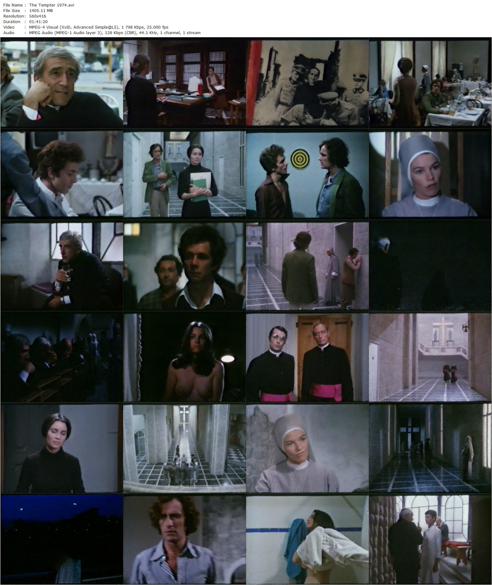The Tempter (1973) Damiano Damiani, Glenda Jackson, Claudio Cassinelli, Lisa Harrow-poster