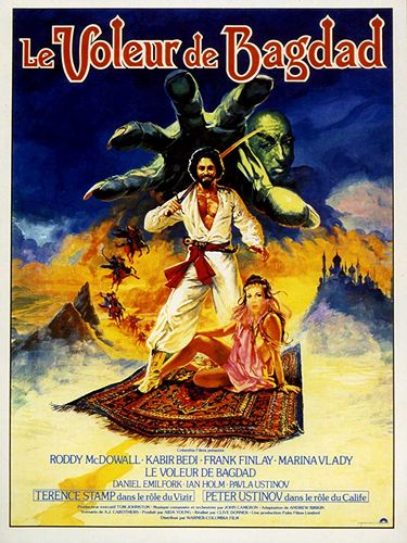 The Thief of Baghdad (1978) Clive Donner, Roddy McDowall, Kabir Bedi, Frank Finlay