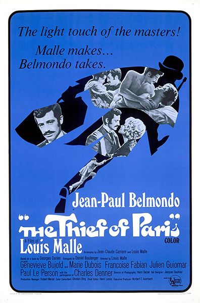 The Thief of Paris (1967) Louis Malle, Jean-Paul Belmondo, Geneviève Bujold, Marie Dubois