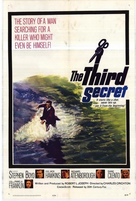 The Third Secret (1964) Charles Crichton, Stephen Boyd, Jack Hawkins, Richard Attenborough