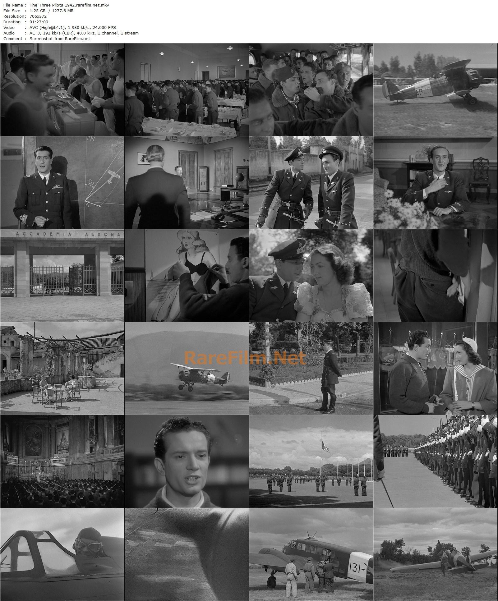 The Three Pilots / I 3 aquilotti (1942) Mario Mattoli, Michela Belmonte, Leonardo Cortese, Carlo Minello-poster