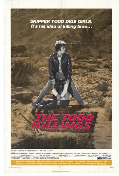 The Todd Killings (1971) Barry Shear, Robert F. Lyons, Richard Thomas, Belinda Montgomery