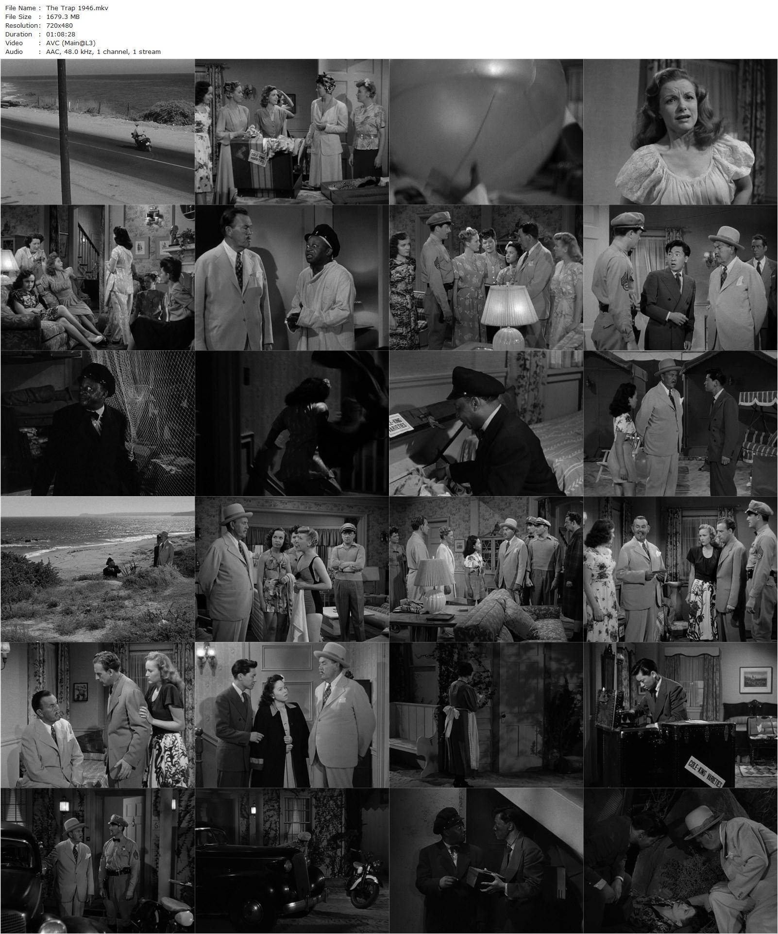 The Trap (1946) Howard Bretherton, Sidney Toler, Mantan Moreland, Victor Sen Yung-poster