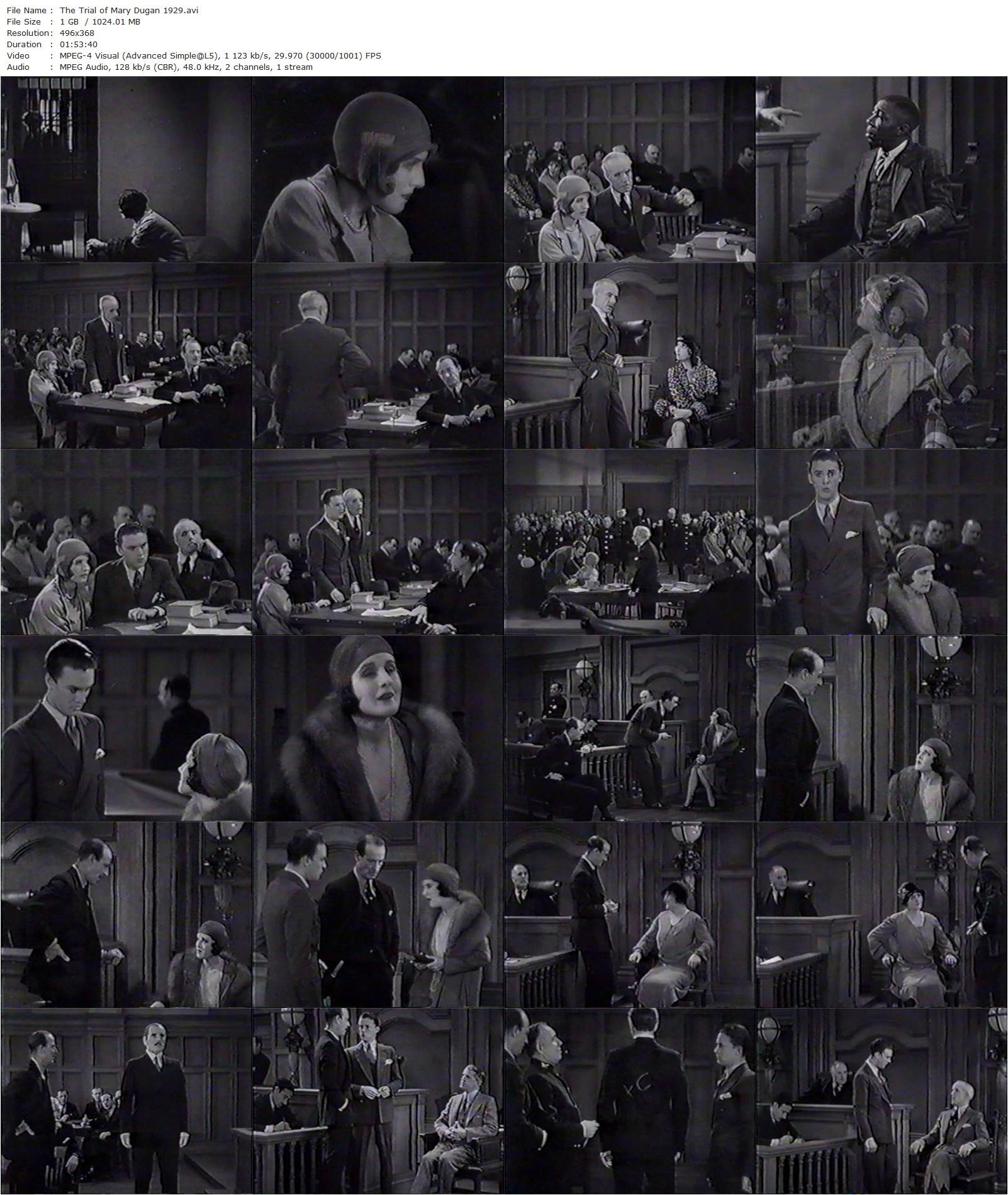 The Trial of Mary Dugan (1929) Bayard Veiller, Norma Shearer, Lewis Stone, H.B. Warner-poster