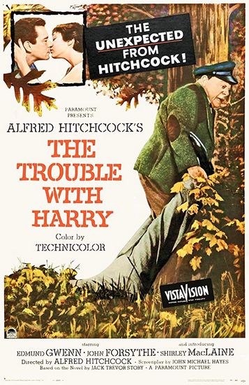 The Trouble with Harry (1955) Alfred Hitchcock, John Forsythe, Shirley MacLaine, Edmund Gwenn