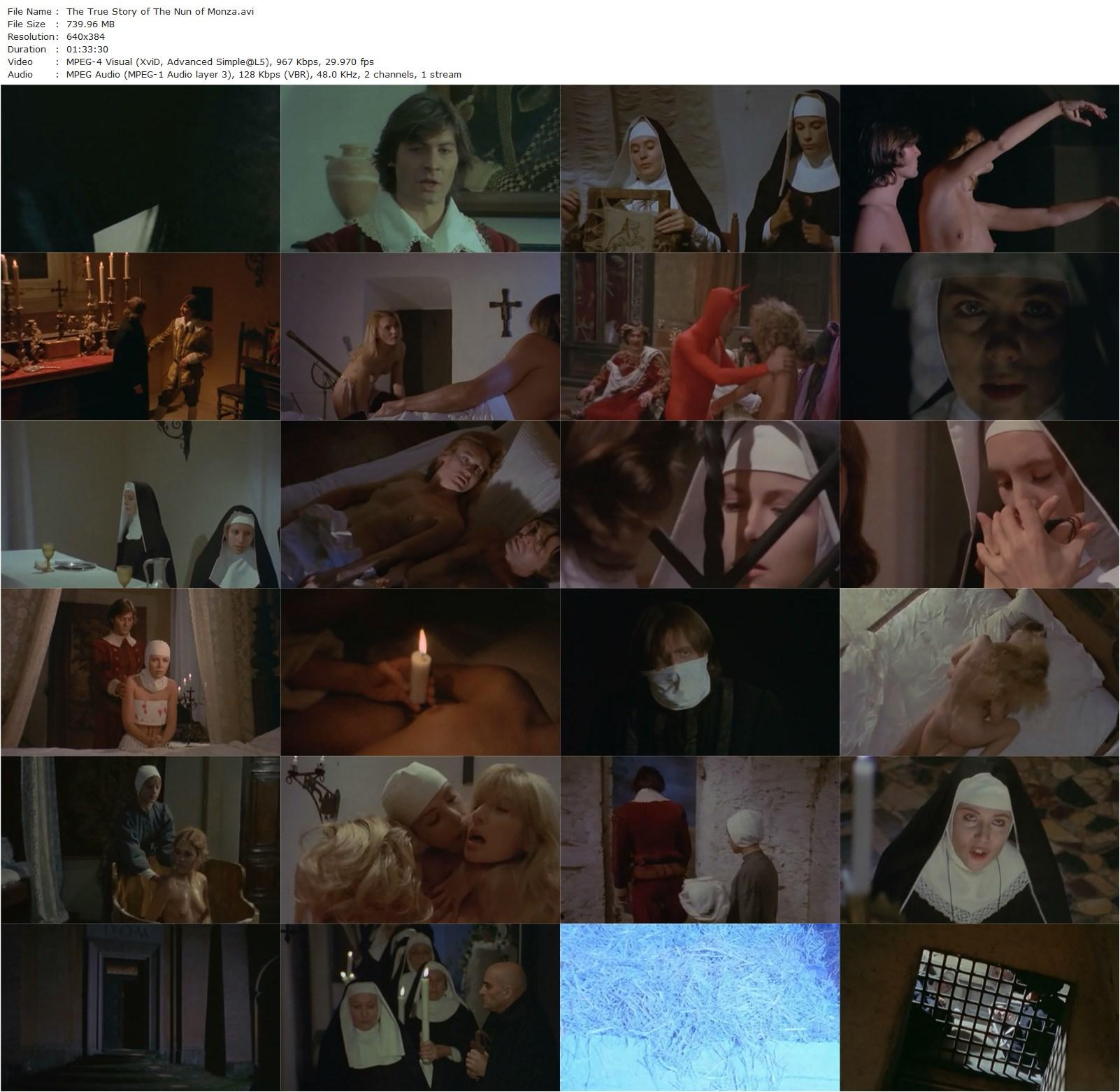 True Story of the Nun of Monza (1980) Bruno Mattei, Zora Kerova, Mario Cutini, Paola Corazzi-poster