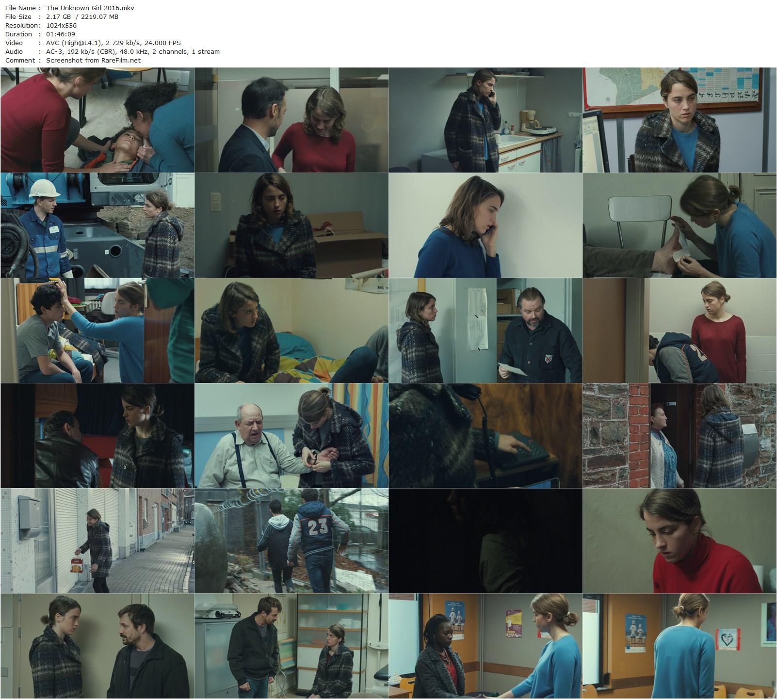 The Unknown Girl (2016) Jean-Pierre Dardenne-poster