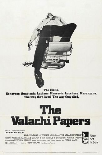 The Valachi Papers (1972) Terence Young, Charles Bronson, Lino Ventura, Jill Ireland