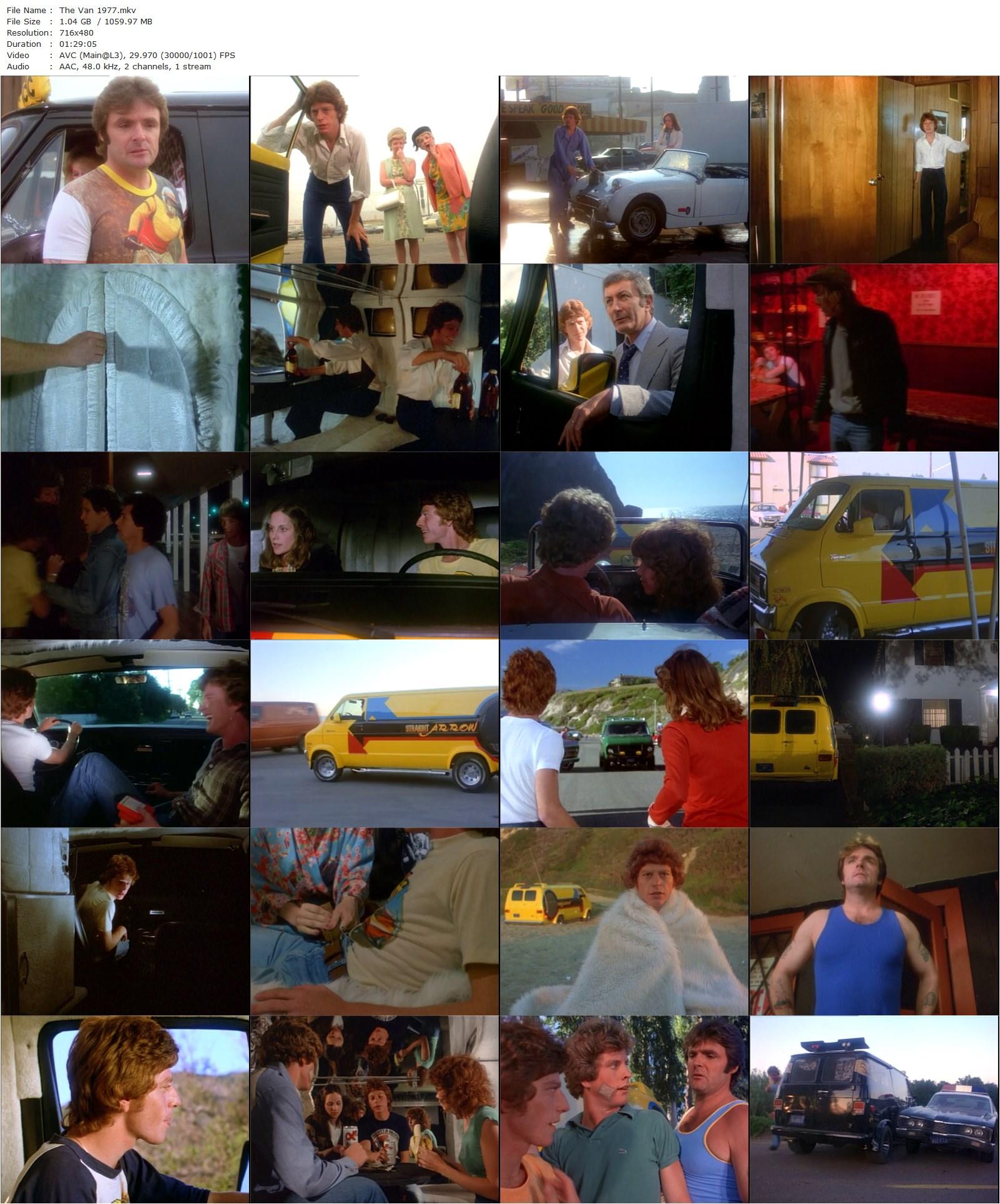 The Van (1977) Sam Grossman, Stuart Goetz, Deborah White, Danny DeVito-poster