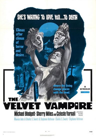 The Velvet Vampire (1971) Stephanie Rothman, Michael Blodgett, Sherry E. DeBoer, Celeste Yarnall