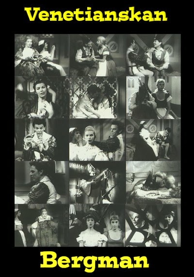 The Venetian (1958) Ingmar Bergman, Folke Sundquist, Eva Stiberg, Maud Hansson