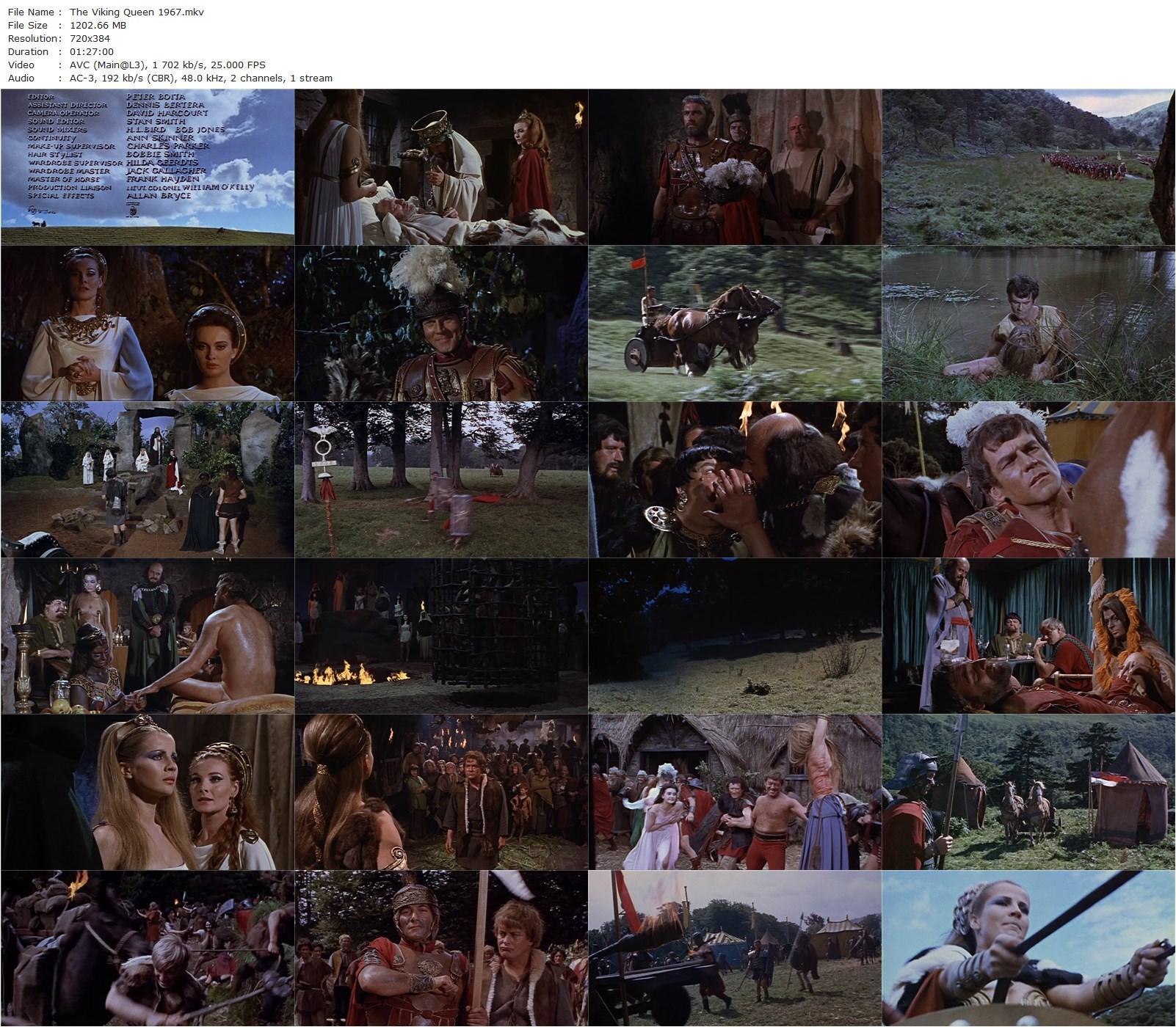 The Viking Queen (1967) Don Chaffey, Don Murray, Carita, Donald Houston-poster