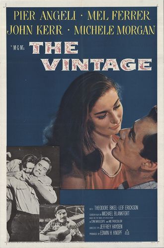 The Vintage (1957) Jeffrey Hayden, Pier Angeli, Mel Ferrer, John Kerr