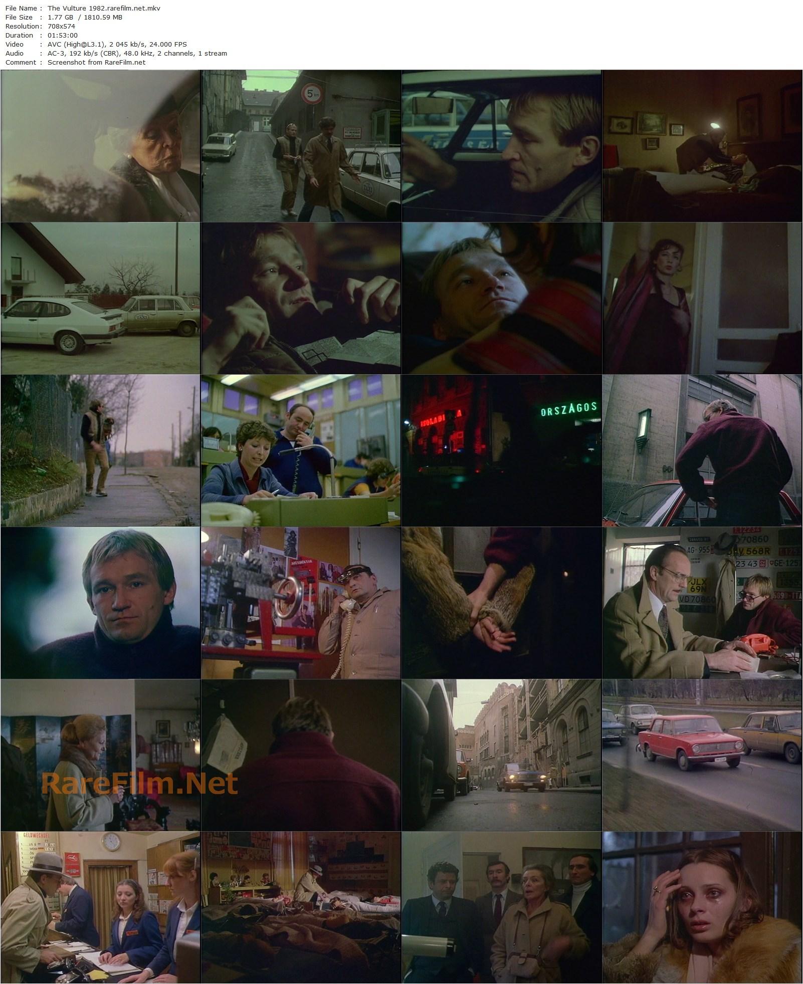 The Vulture / Dögkeselyü (1982) Ferenc András, György Cserhalmi, Hédi Temessy, Zita Perczel-poster