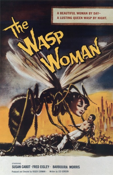 The Wasp Woman (1959) Roger Corman, Jack Hill, Susan Cabot, Anthony Eisley, Barboura Morris