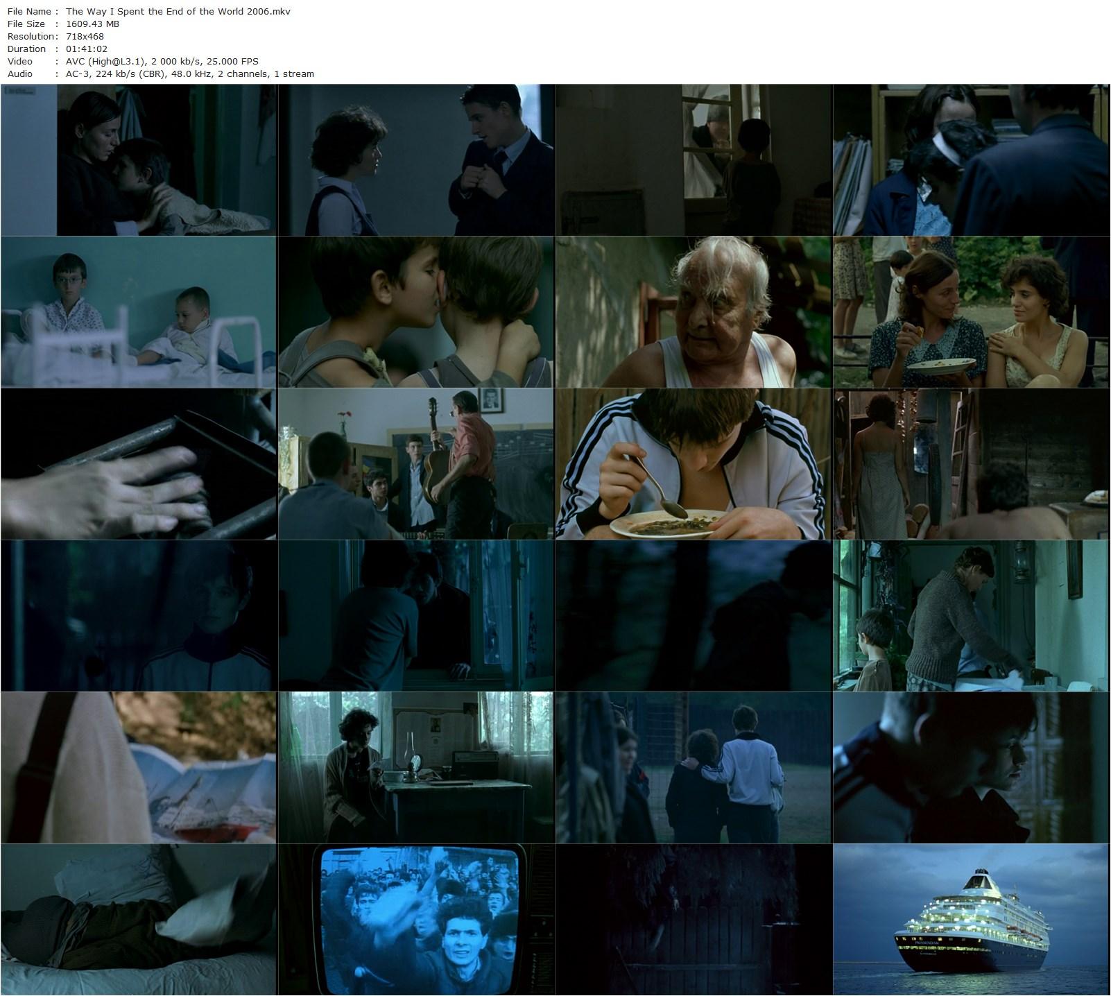 The Way I Spent the End of the World AKA Cum mi-am petrecut sfârsitul lumii (2006) Cãtãlin Mitulescu, Dorotheea Petre, Timotei Duma, Ioan Albu-poster