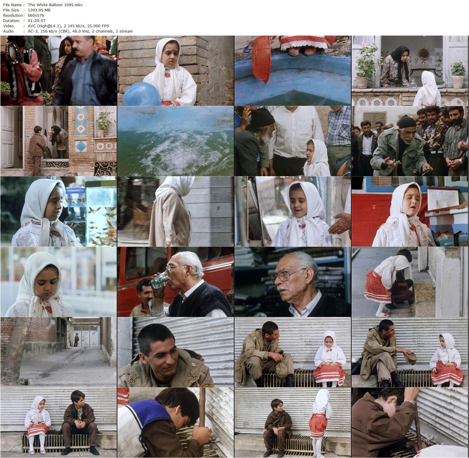 The White Balloon AKA Badkonake sefid (1995) Jafar Panahi, Aida Mohammadkhani, Mohsen Kafili, Fereshteh Sadre Orafaiy-poster