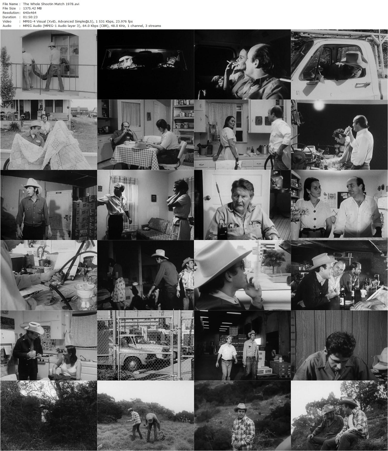 The Whole Shootin Match (1978) Eagle Pennell, Lou Perryman, Sonny Carl Davis, Doris Hargrave-poster