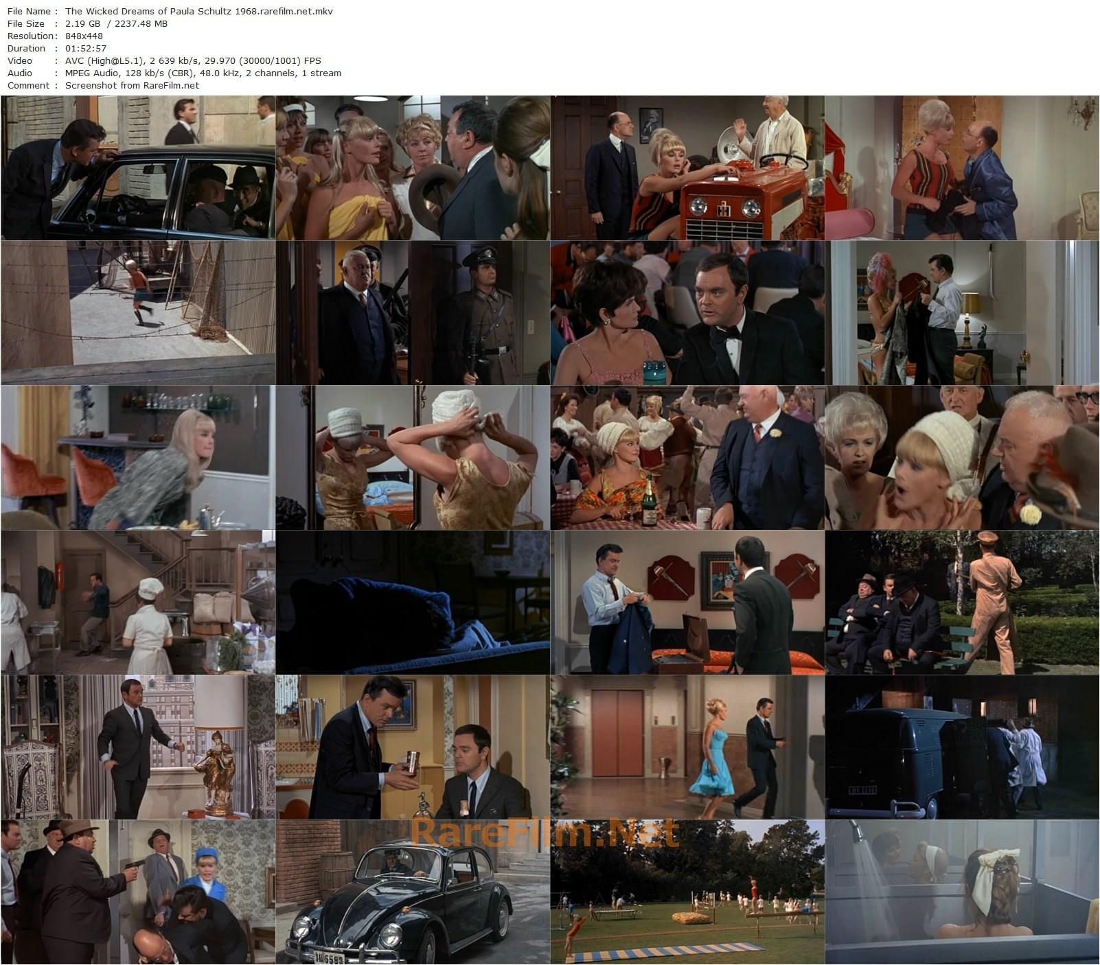 The Wicked Dreams of Paula Schultz (1968) George Marshall, Elke Sommer, Bob Crane, Werner Klemperer-poster