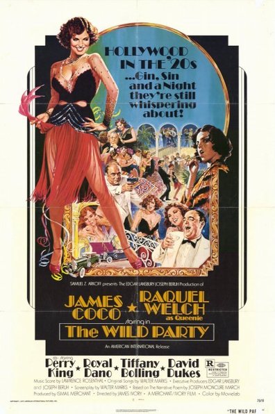 The Wild Party (1975) James Ivory, James Coco, Raquel Welch, Perry King