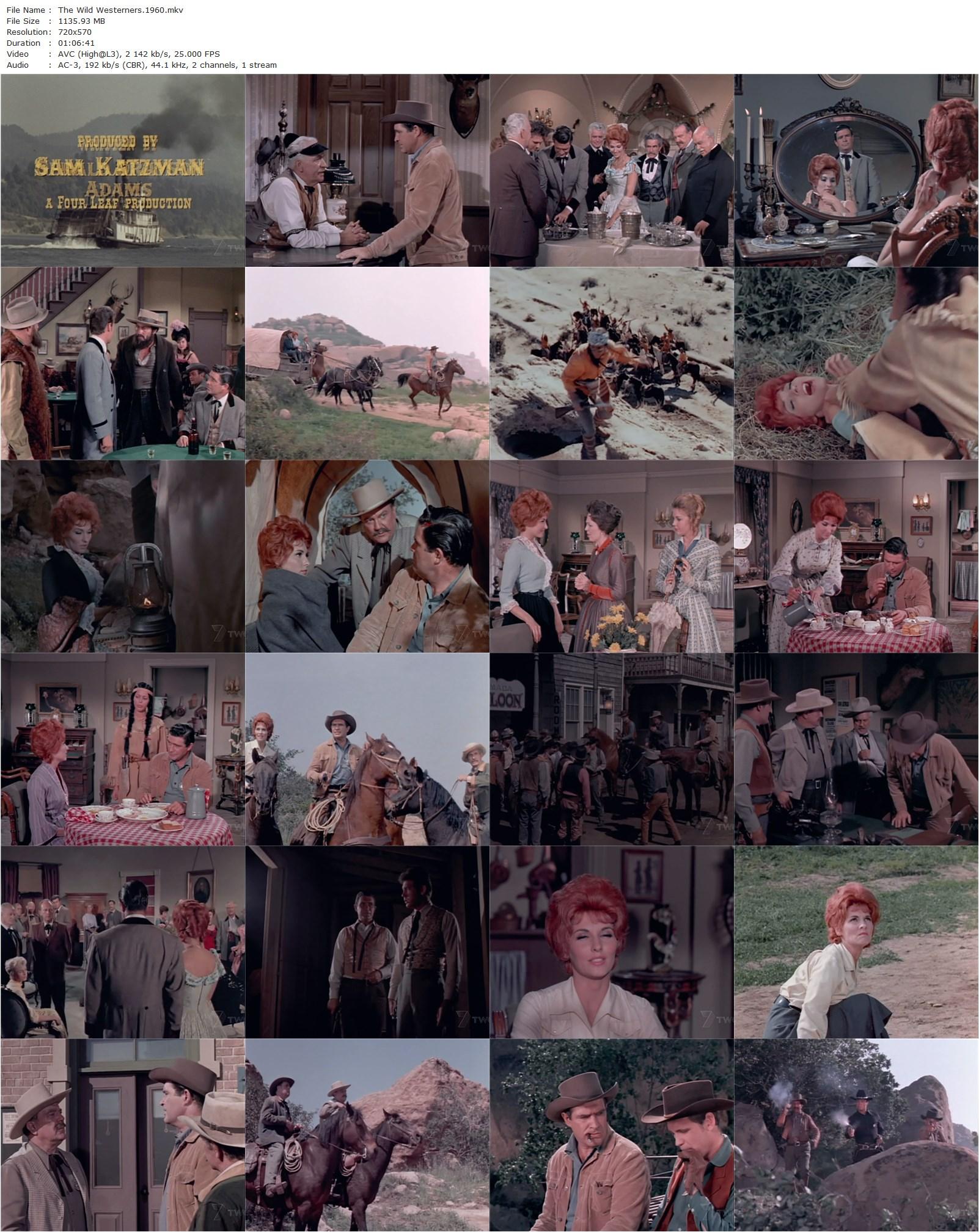 The Wild Westerners (1962) Oscar Rudolph, James Philbrook, Nancy Kovack, Duane Eddy-poster