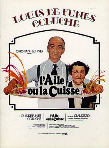 The Wing and the Thigh (1976) Claude Zidi, Louis de Funès, Coluche, Ann Zacharias