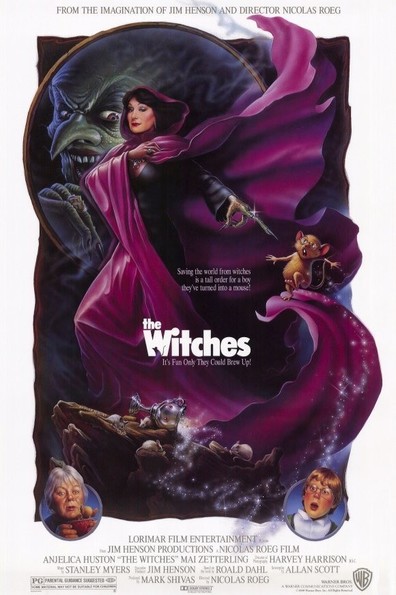 The Witches (1990) Nicolas Roeg, Anjelica Huston, Mai Zetterling, Jasen Fisher