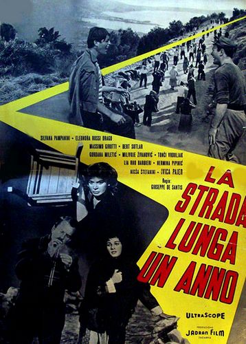The Year Long Road AKA La strada lunga un anno (1958) Giuseppe De Santis, Silvana Pampanini, Eleonora Rossi Drago, Massimo Girotti