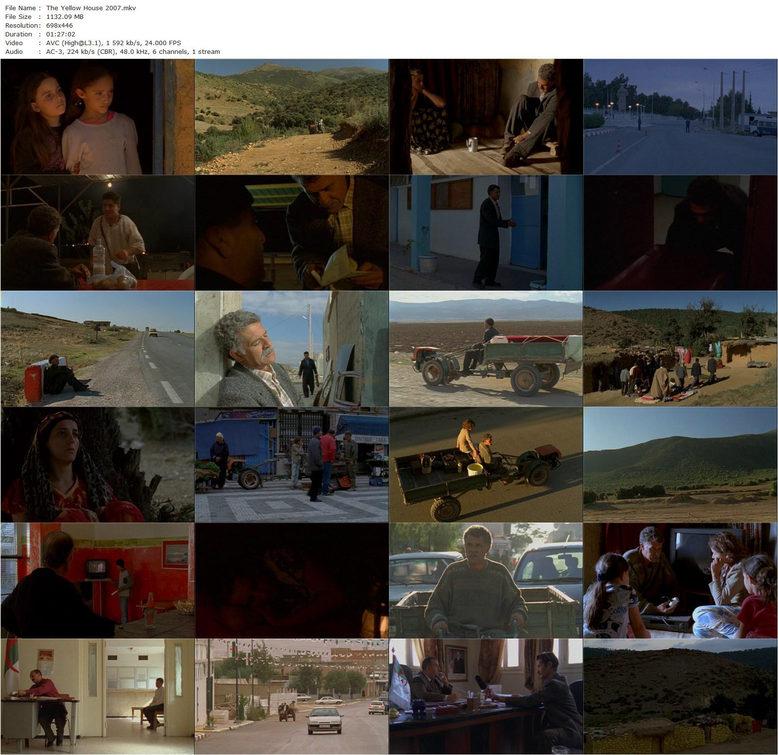 The Yellow House AKA La maison jaune (2007) Amor Hakkar, Aya Hamdi, Tounes Ait Ali-poster