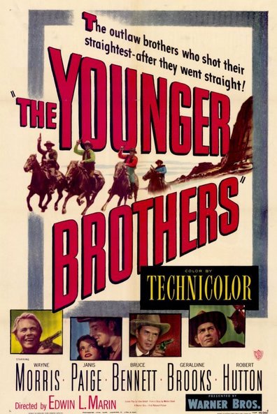 The Younger Brothers (1949) Edwin L. Marin, Wayne Morris, Janis Paige, Bruce Bennett