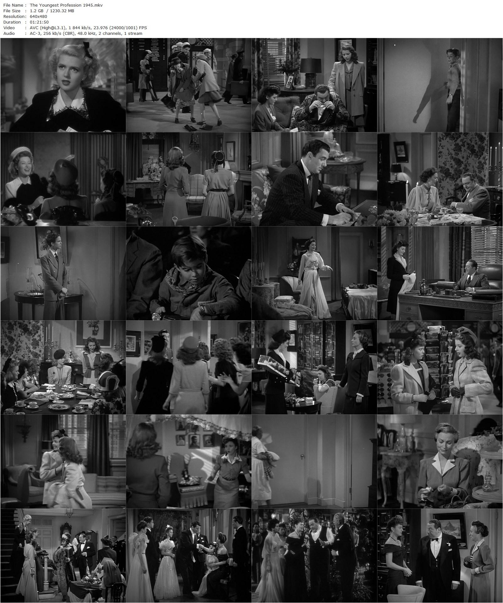 The Youngest Profession (1943) Edward Buzzell, Virginia Weidler, Edward Arnold, John Carroll-poster