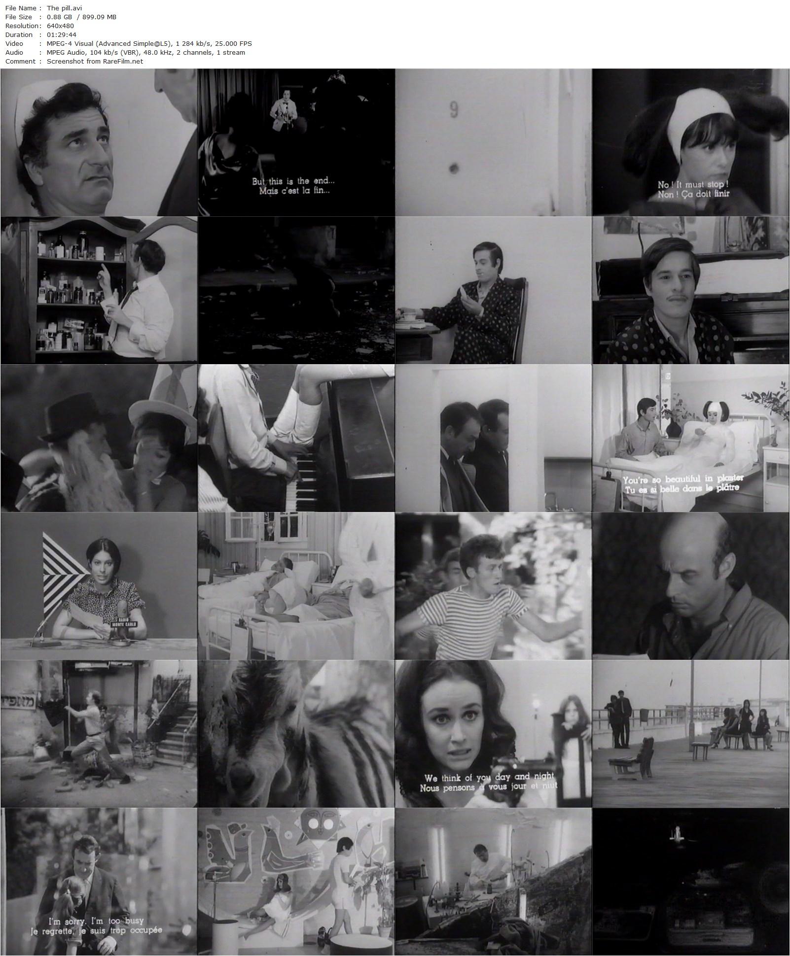 The Pill / Ha-Glula (1972) David Perlov, Idit Astruck, Nissim Azikri, Yossi Banai-poster