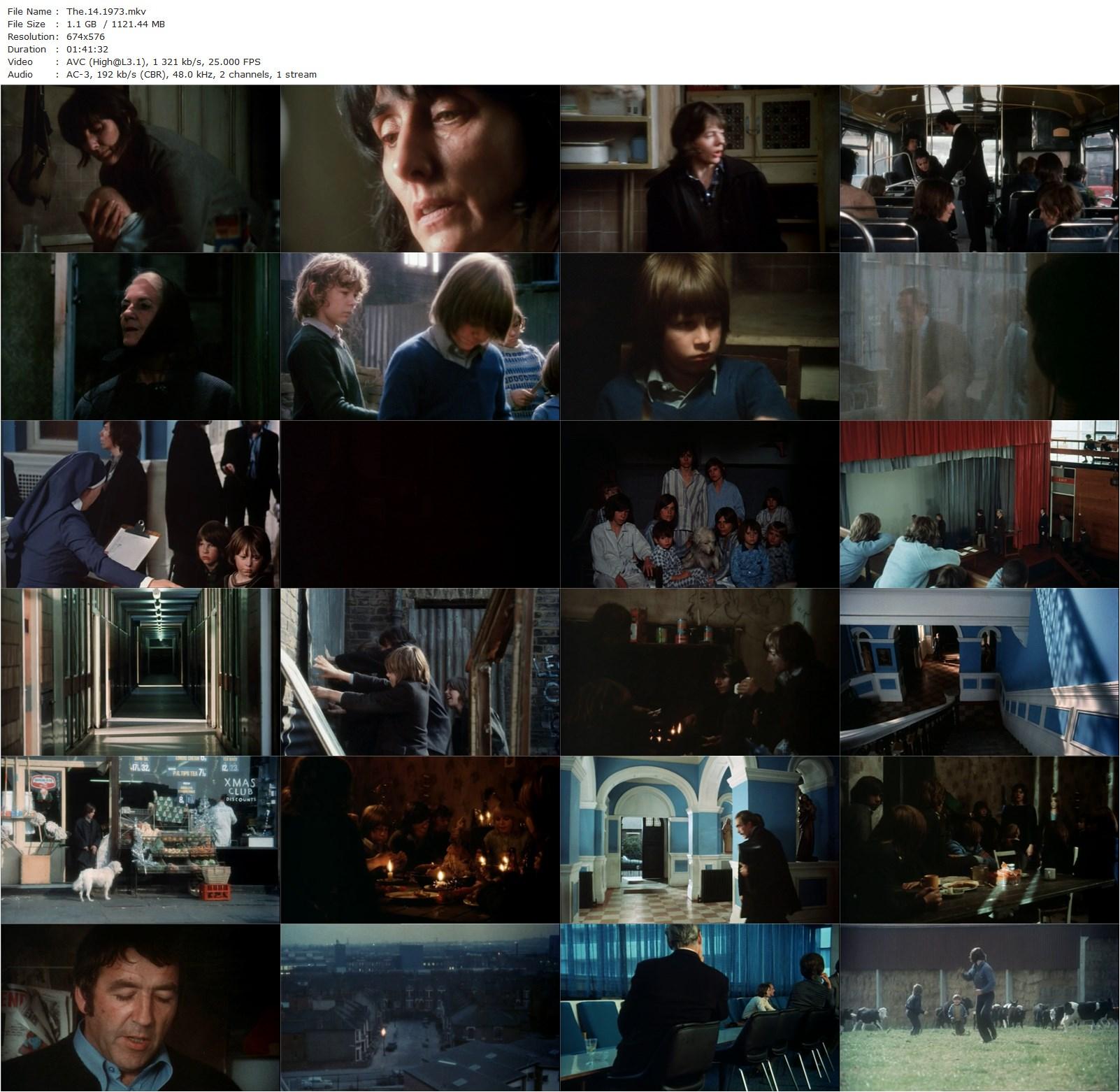 The 14 (1973) David Hemmings, Jack Wild, June Brown, Liz Edmiston-poster