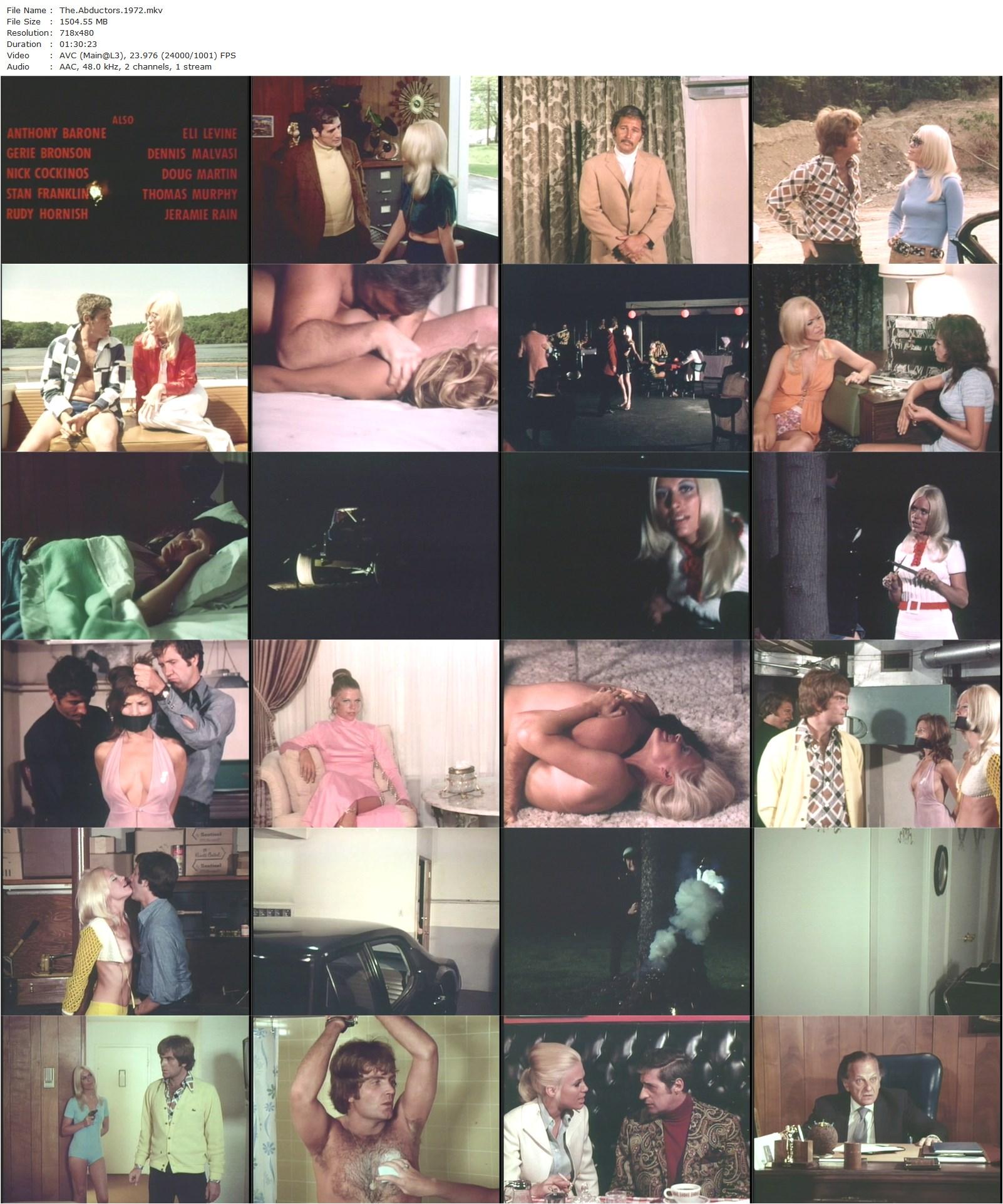 The Abductors (1972) Don Schain, Cheri Caffaro, Richard Smedley, Patrick Wright-poster