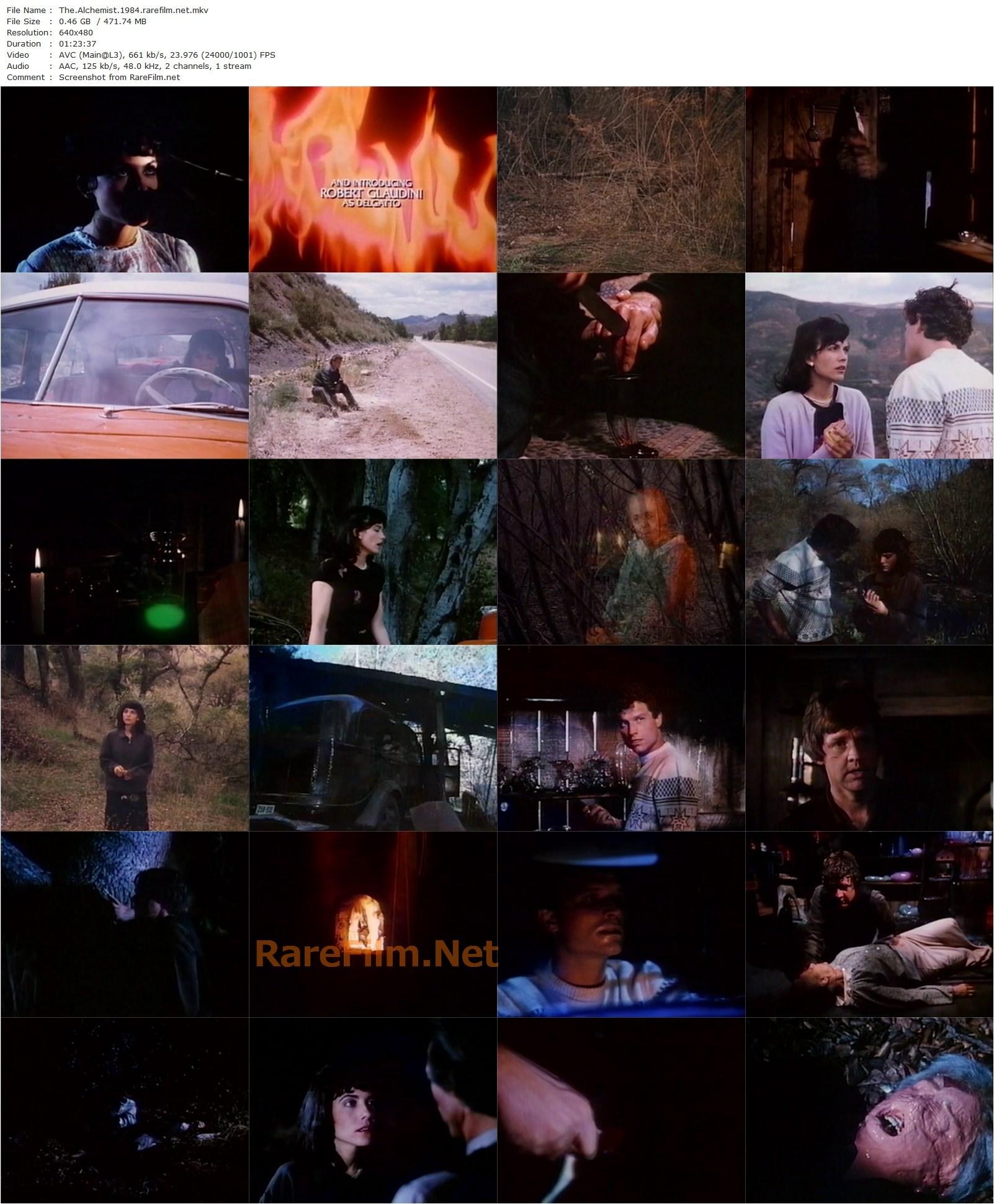 The Alchemist (1983) Charles Band, Robert Ginty, Lucinda Dooling, John Sanderford-poster